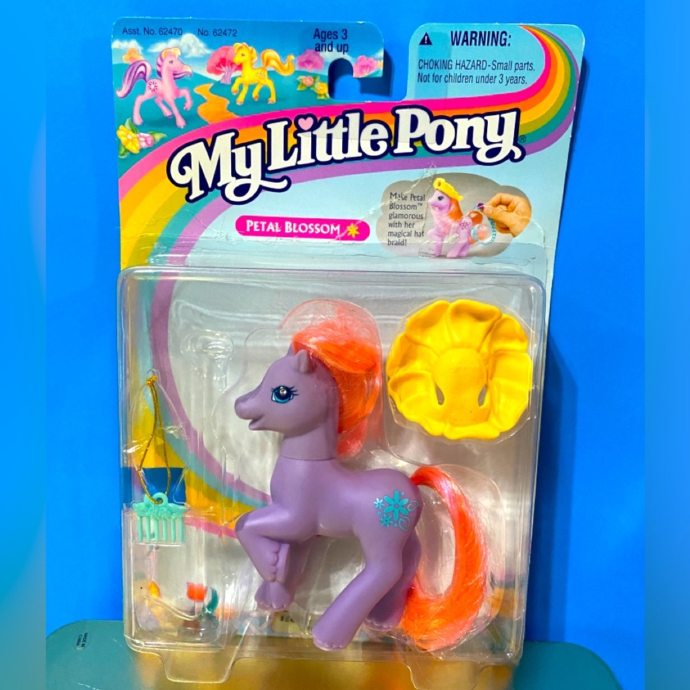 MY LITTLE PONY G2  VTG 90s PETAL BLOSSOM SECRET SURPRISE FRIENDS-ACCE…